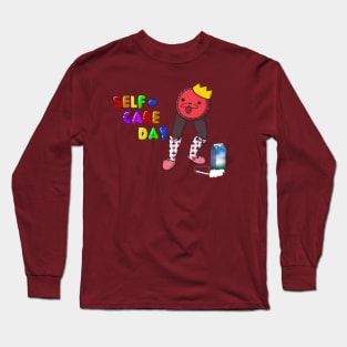 K. Round Self Care Day Long Sleeve T-Shirt